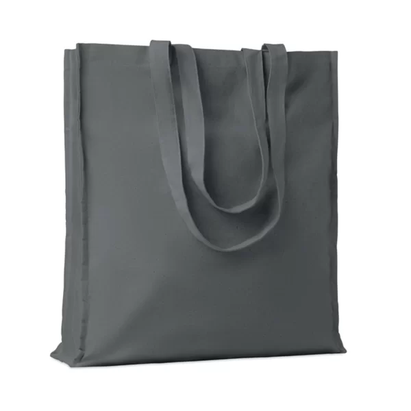 Borse Personalizzate Capienti Cotton Color Wide Grigio Scuro