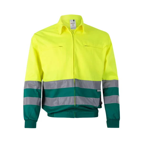 Giacca Catarifrangente Giallo Verde