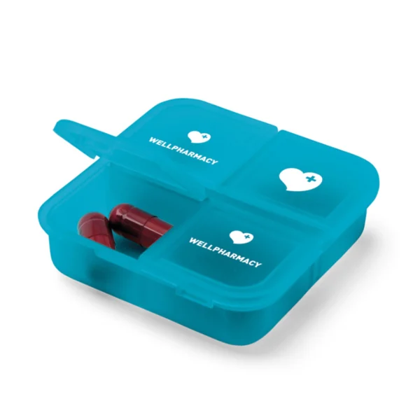Portapillole Square gadget personalizzato