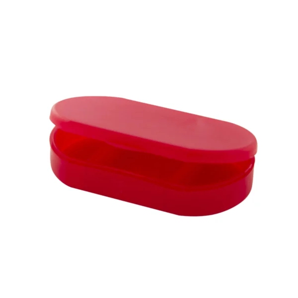 Portapillole Economico Rosso Davanti