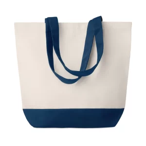 Shopper Resistente Colorata Borsa Strong Bicolor Blu