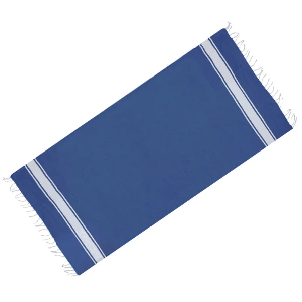 Telo Mare Richiudibile Blu Stampa Logo