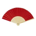 Ventaglio In Bambù Rosso