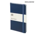 Agenda Moleskine Personalizzata Blu Con Stampa