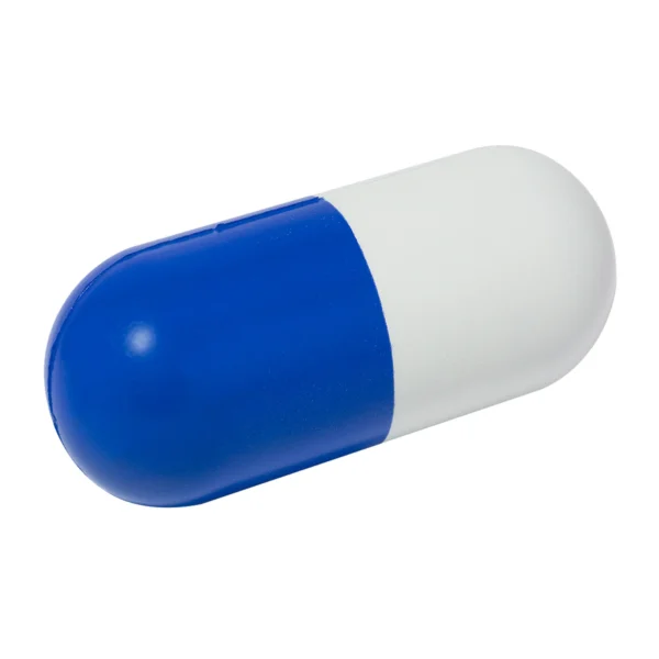 Antistress Pillola Personalizzato Blu