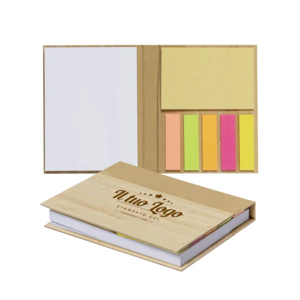 Block notes adesivi Boo gadget personalizzato