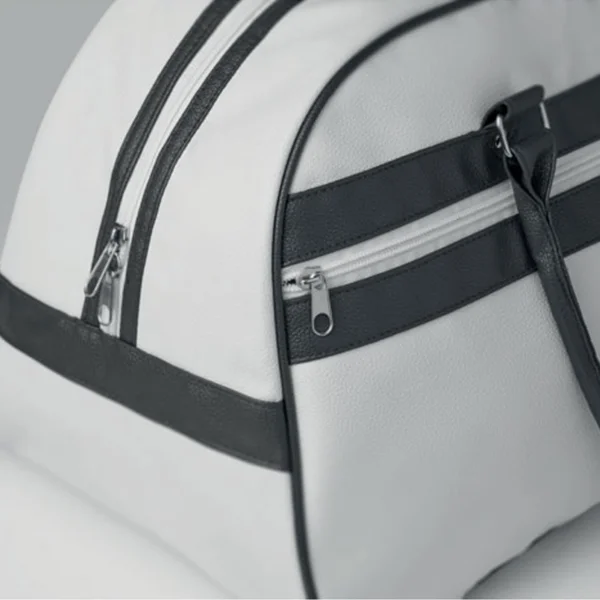 Borsa Sportiva Vintage Bianco