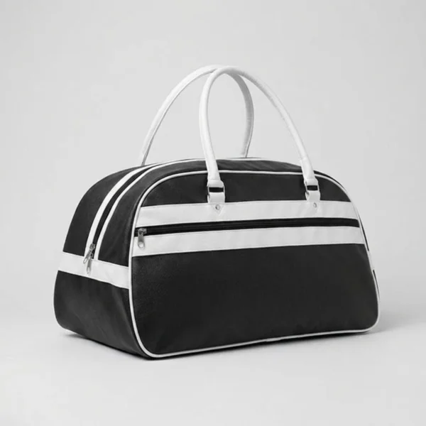 Borsa Sportiva Vintage Nero