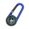 Bussola Con Moschettone Personalizzata Blu