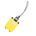 Etichetta Bagaglio Personalizzata Giallo
