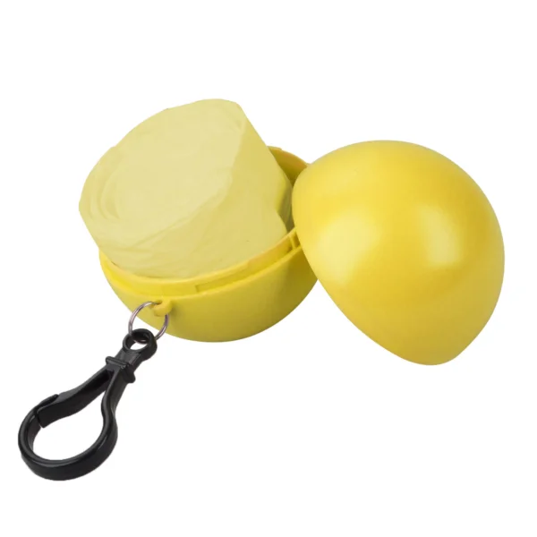 Mantelle Da Pioggia Con Logo Giallo Aperto