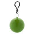 Mantelle Da Pioggia Con Logo Verde Portachiavi