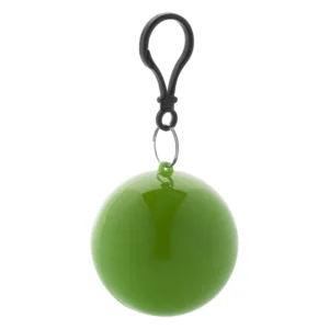 Mantelle Da Pioggia Con Logo Verde Portachiavi