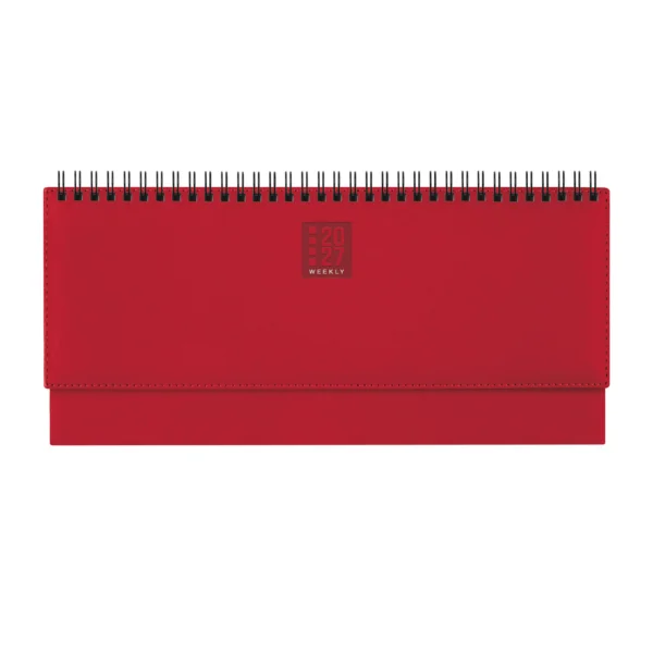 Planner Da Tavolo Rosso