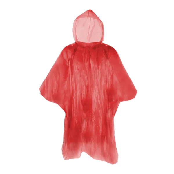 Poncho Personalizzati Rosso
