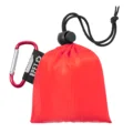 Poncho Riciclato Personalizzato Rosso