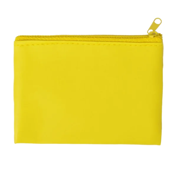 Portachiavi Con Portamonete Giallo