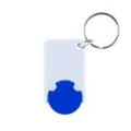 Portachiavi Gettone Personalizzato Blu