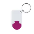 Portachiavi Gettone Personalizzato Fucsia