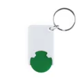 Portachiavi Gettone Personalizzato Verde