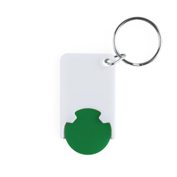 Portachiavi Gettone Personalizzato Verde