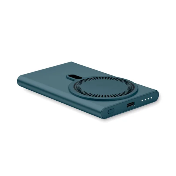 Power Bank Alluminio Blu
