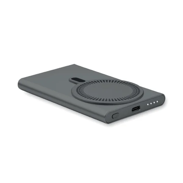 Power Bank Alluminio Grigio