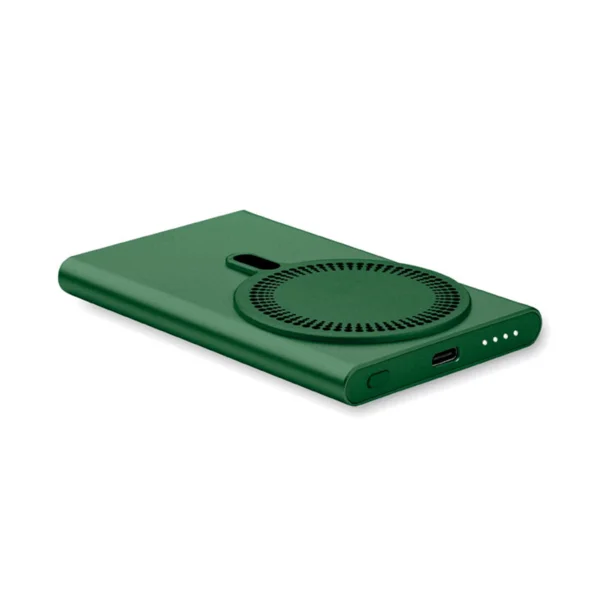 Power Bank Alluminio Verde