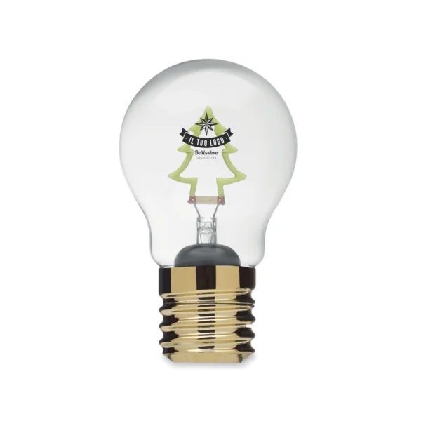 Lampadina Natalizia gadget personalizzato