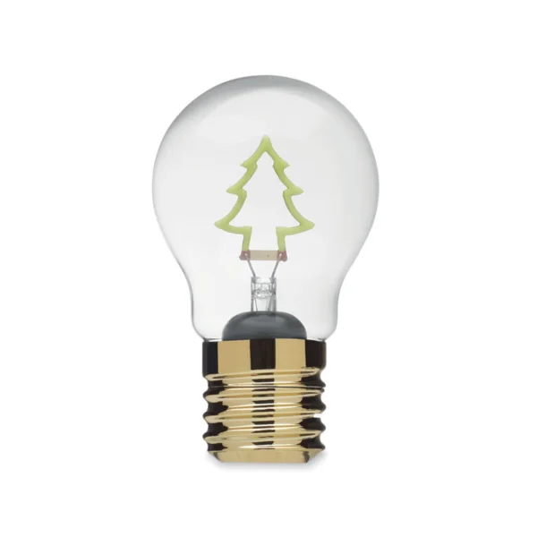 Lampadina Natalizia Personalizzabile Verde