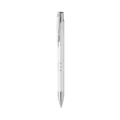 Penna Metallo Con Logo Argento