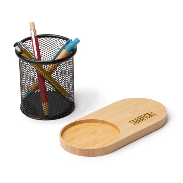 Porta penne caricatore Basket gadget personalizzato