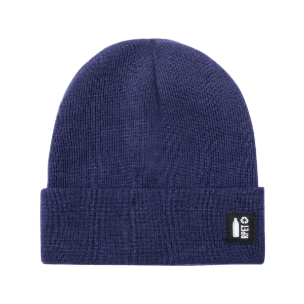 Berretti Con Logo Blu