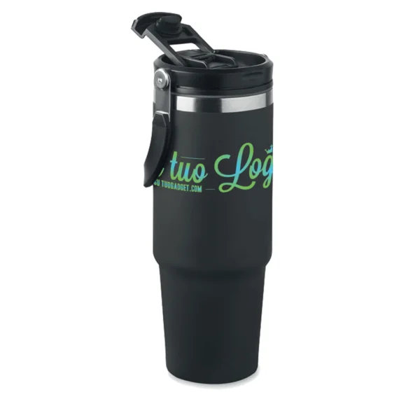 Bicchiere termico Inox Rec gadget personalizzato
