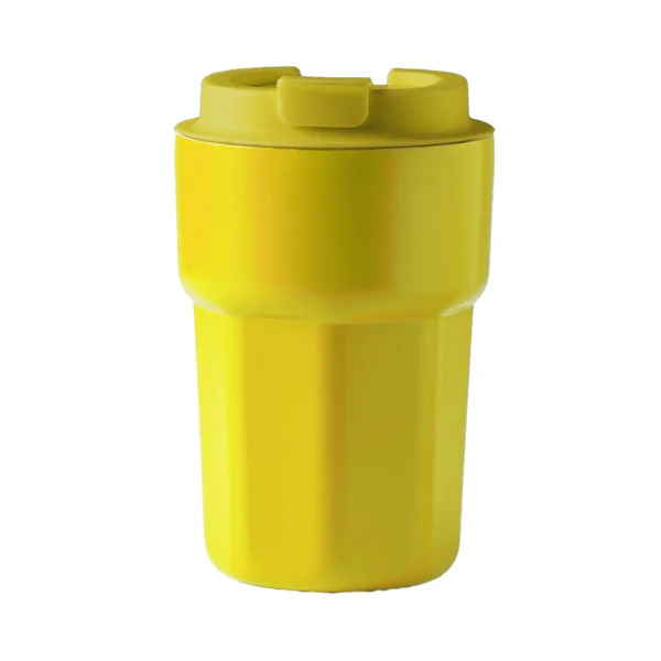 Bicchiere Termico Personalizzato Colore Giallo