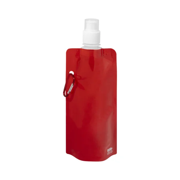 Borraccia Ripiegabile Rosso