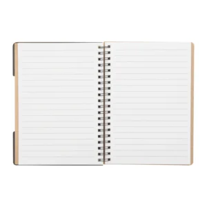 Quaderno Con Segnapagina Aperto