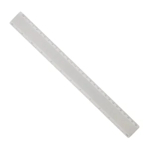 Righello Alluminio Personalizzato Argento