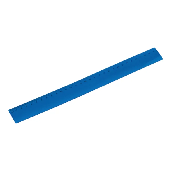 Righello Con Logo Blu