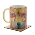 Sottobicchiere In Compensato Personalizzato Con Tazza