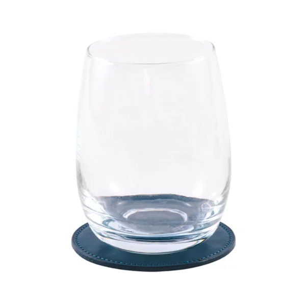 Sottobicchiere Similpelle Personalizzato Con Bcchiere