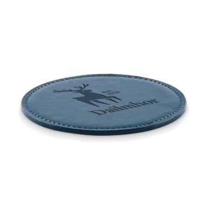 Sottobicchiere Similpelle Personalizzato Con Logo