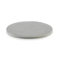 Sottobicchiere Similpelle Personalizzato Grigio