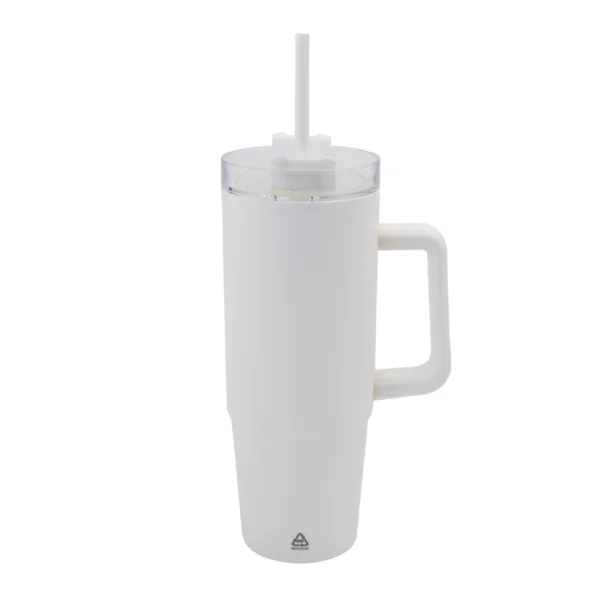 Tazza Termica Con Manico Colore Bianco
