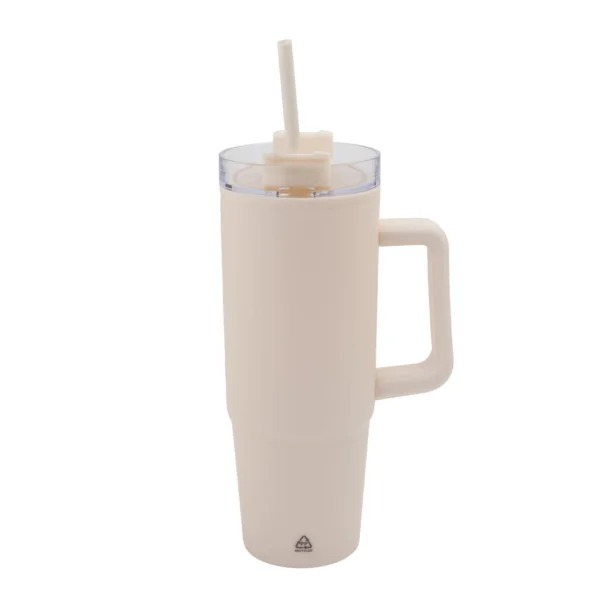 Tazza Termica Con Manico Colore Naturale
