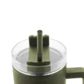 Tazza Termica Con Manico Coperchio Con Cannuccia