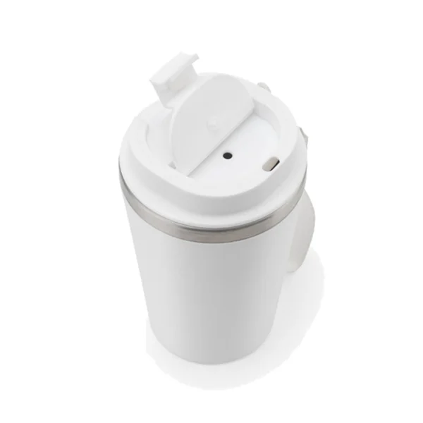 Tazze Caffe Termiche Coperchio Bianco