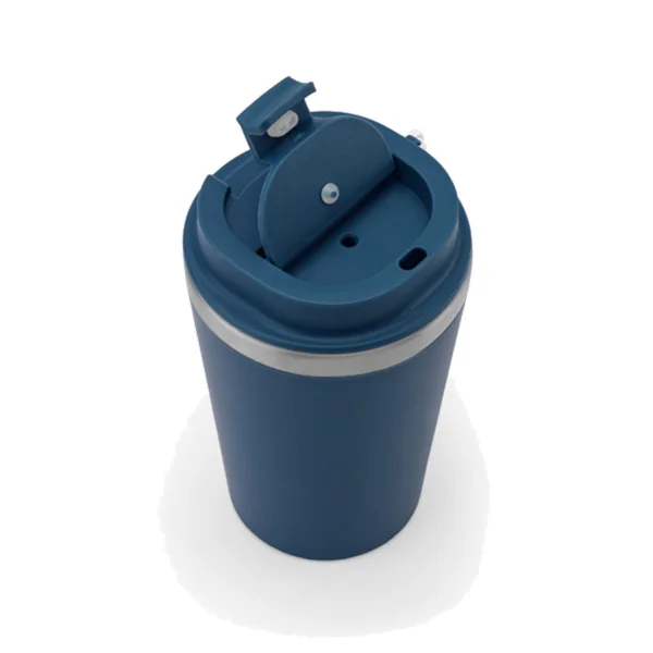 Tazze Caffe Termiche Coperchio Blu