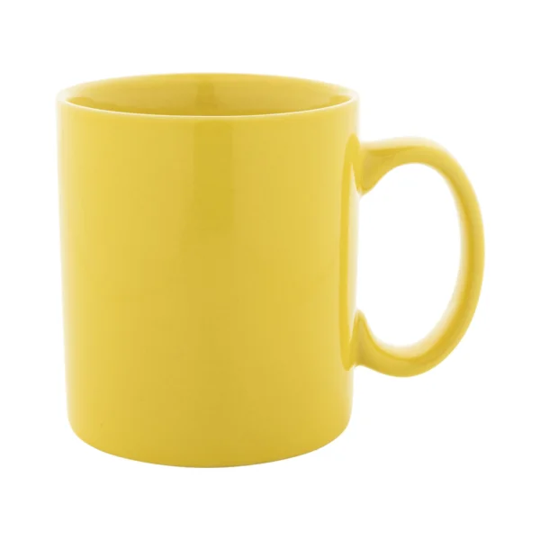 Tazze Ceramica Personalizzate Colore Giallo