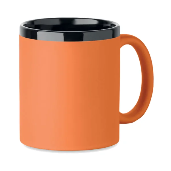 Tazze Con Logo Colore Arancione